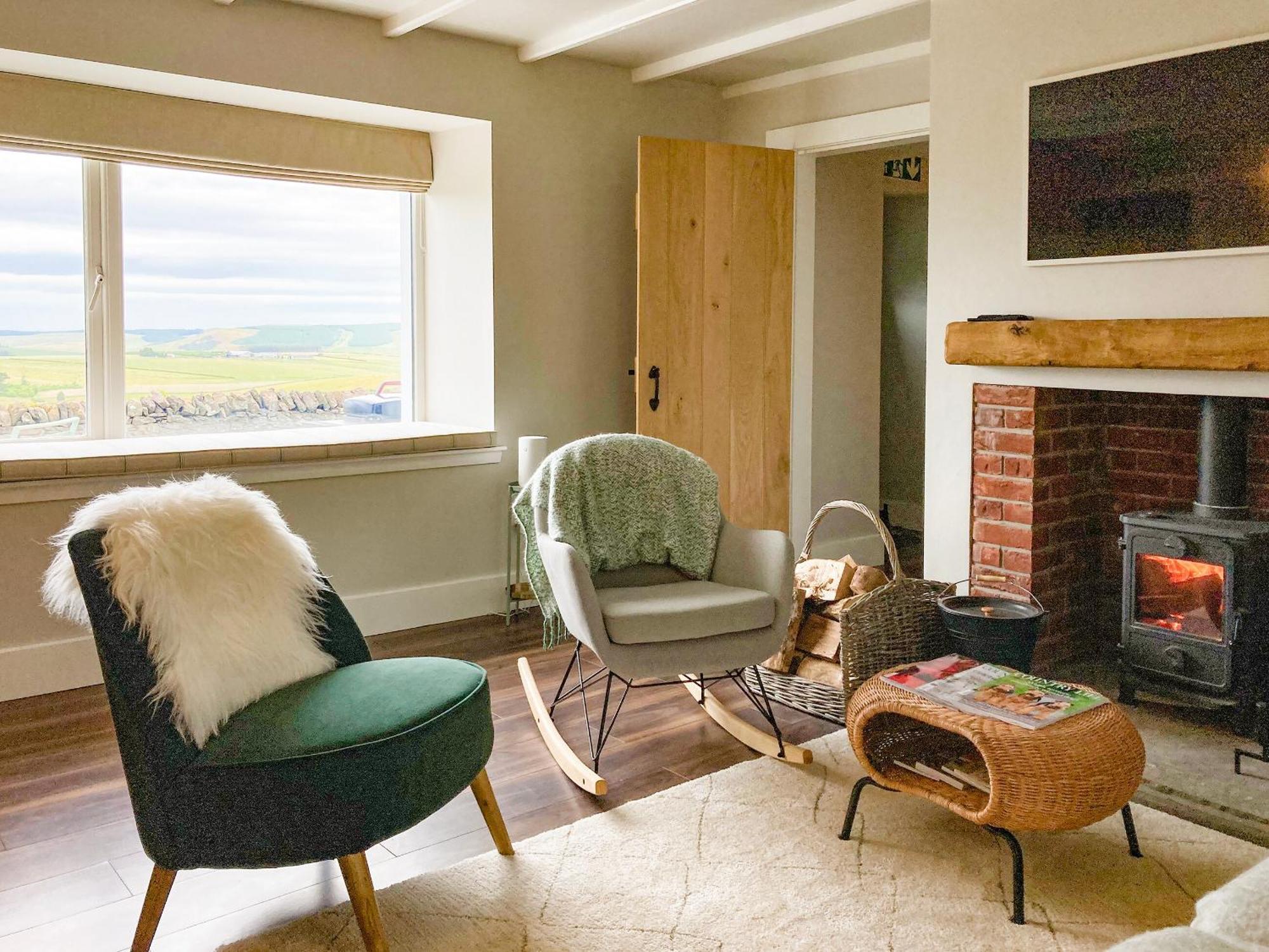 South Riccalton Farm Cottage Oxnam ภายนอก รูปภาพ